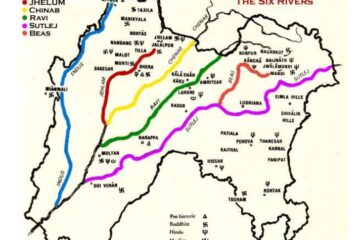 map of punjab rivers
