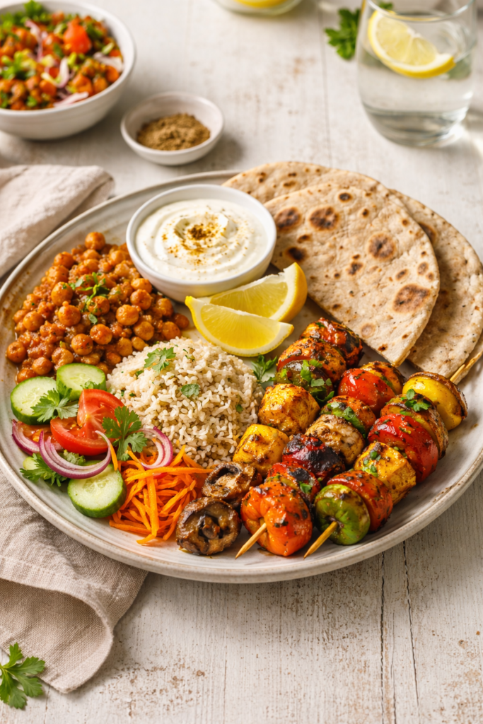 Healthy modern Punjabi food adaptation